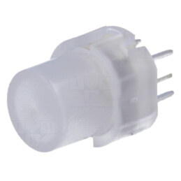 Comutator: tastatură; Poz: 2; SPST-NO; 0,01A/35VDC; incolor; LED