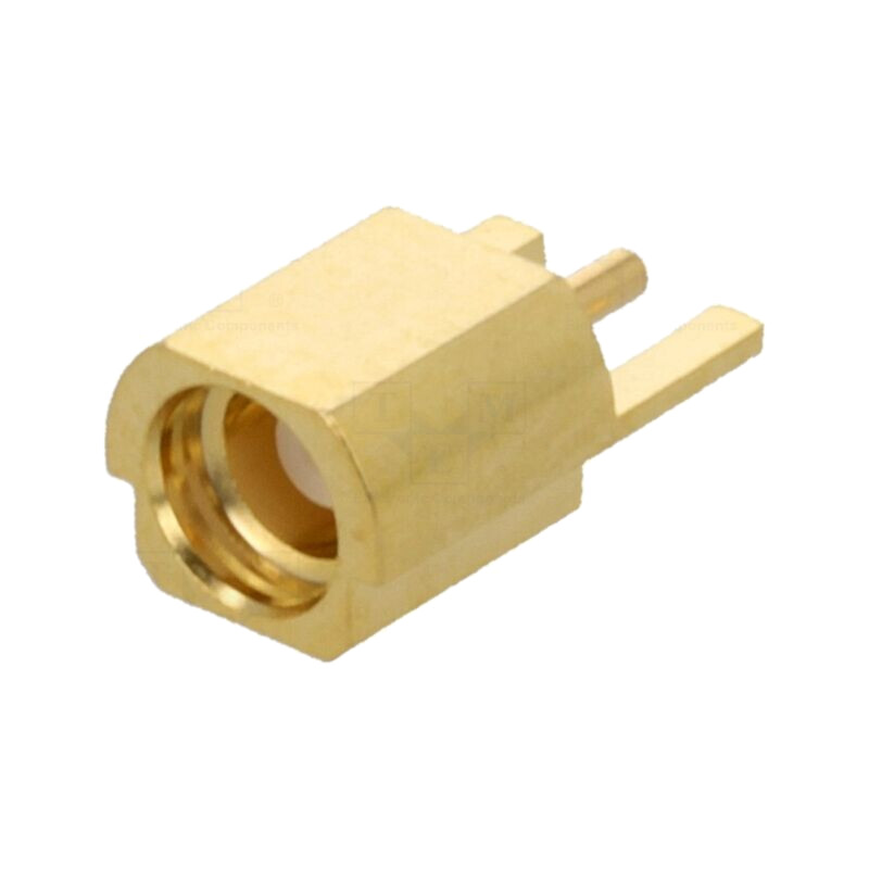 Conector: MMCX; soclu; mamă; de margine; orizontală; SMT; aurit Conector: MMCX; soclu; mamă; de margine; orizontală; SMT; aurit