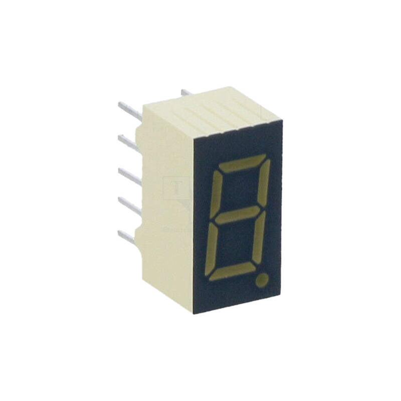Afişaj: LED; cu 7 segmente; 9,14mm; 0,36"; Nr.car: 1; roşie; anod Afişaj: LED; cu 7 segmente; 9,14mm; 0,36"; Nr.car: 1; roşie; anod
