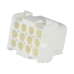 Conector: cablu-cablu; mufă/soclu; tată/mamă; 6,35mm; PIN: 12; 600V