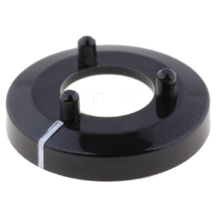 Disc; poliamidă; neagră; 15mm; -20÷70°C