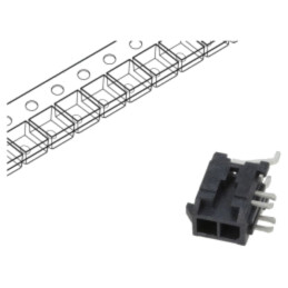 Conector: cablu-placă; soclu; tată; Micro-Fit 3.0; 3mm; PIN: 2