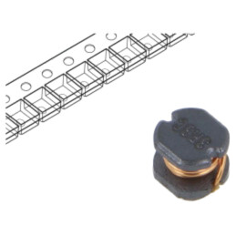 Inductor: fir; SMD; 3,3uH; 2,4A; 42mΩ; Ø5,8x4,5mm; -40÷85°C; 2400