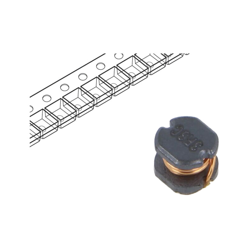 Inductor: fir; SMD; 3,3uH; 2,4A; 42mΩ; Ø5,8x4,5mm; -40÷85°C; 2400