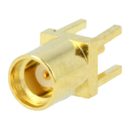 Conector: MMCX; soclu; mamă; drept; THT; aurit