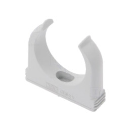 Suport de fixare; polipropilenă; gri deschis; W: 70,3mm; H: 63mm