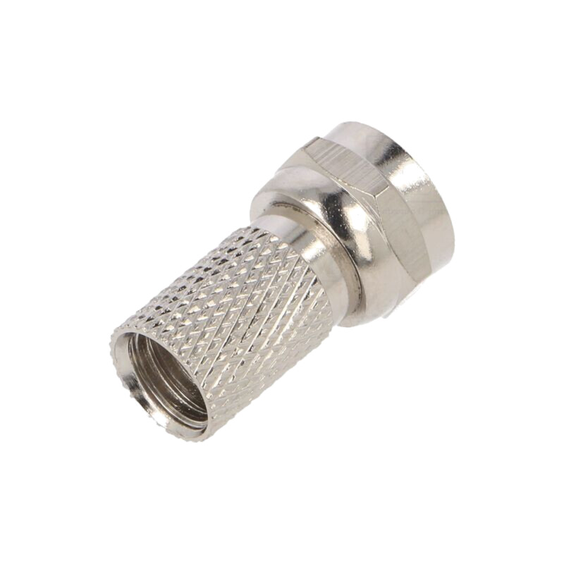 Conector: F; mufă; tată; drept; RG6; Ømax: 6,5mm; pe cablu Conector: F; mufă; tată; drept; RG6; Ømax: 6,5mm; pe cablu