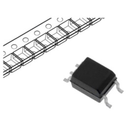 Optocuplor; SMD; Ch: 1; OUT: tranzistori; 3,75kV; SO5; PC457L0NIP0F