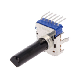 Potenţiometru: axial; 50mW; 10kΩ; ±20%; 300°; pt.PCB; Ax: 6mm; L: 30mm