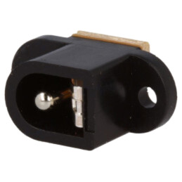 Conector: alimentare DC; soclu; tată; 5,5/2,5mm; 5,5mm; 2,5mm; 5A