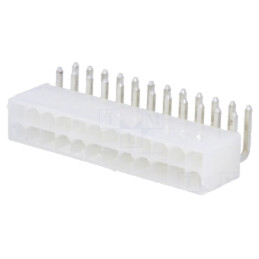 Conector: cablu-placă; soclu; tată; N42G; 4,2mm; PIN: 24; THT; 600V