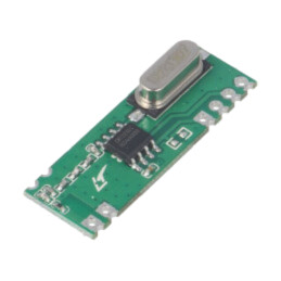 Modul: RF; receptor AM; ASK,OOK; 433,92MHz; -114dBm; 1,8÷3,6VDC