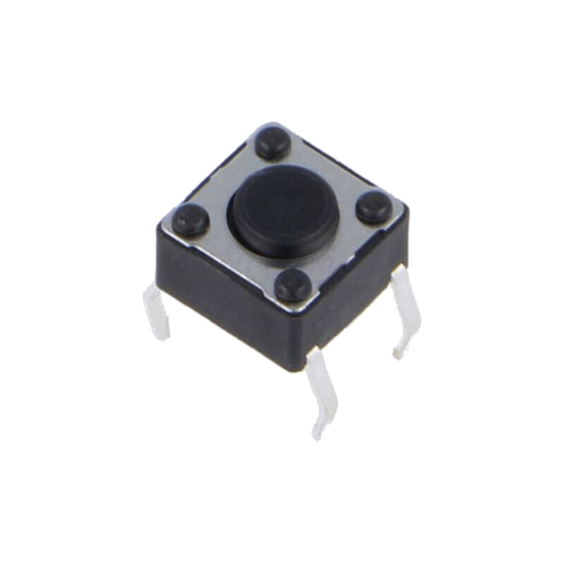 Microîntrerupător TACT; SPST-NO; Poz: 2; 0,05A/12VDC; PCB,THT Microîntrerupător TACT; SPST-NO; Poz: 2; 0,05A/12VDC; PCB,THT