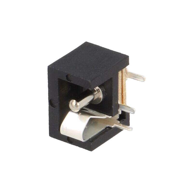 Conector: alimentare DC; soclu; tată; 5,5/2,1mm; pentru PCB; THT Conector: alimentare DC; soclu; tată; 5,5/2,1mm; pentru PCB; THT