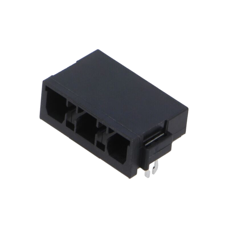 Regletă de conexiuni deconectabilă; 7,62mm; piste: 3; neagră