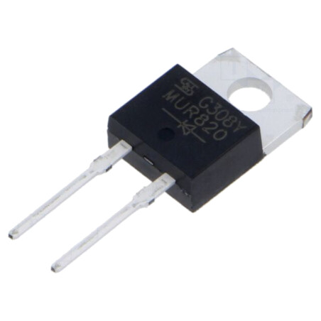 Diodă: redresoare; THT; 200V; 8A; tub; TO220AC; Ufmax: 0,975V; 25ns