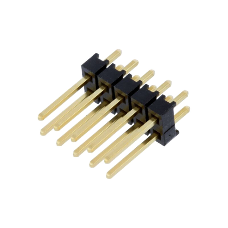 Conector: şiruri pini; şir pini; tată; PIN: 10; drept; 2,54mm; THT