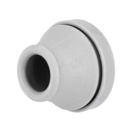 Manşon; Øorif.mont: 29mm; elastomer termoplastic TPE; gri; IP67