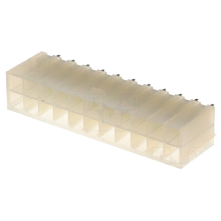 Conector: cablu-placă; soclu; tată; MF42; 4,2mm; PIN: 22; THT; 7A