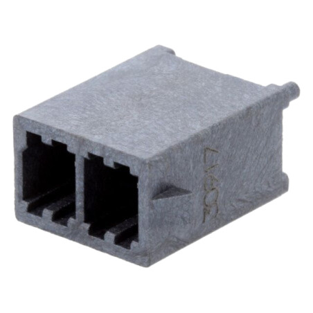 Conector: cablu-placă; soclu; tată; Mega-Fit; 5,7mm; PIN: 2; UL94V-0