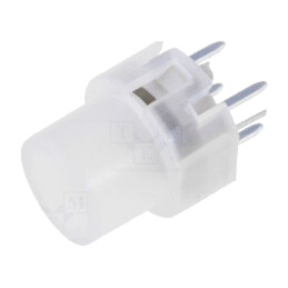 Comutator: tastatură; Poz: 2; SPST-NO; 0,01A/35VDC; incolor; LED