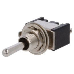 Comutator: basculant; Poz: 3; SP3T; (ON)-OFF-(ON); 3A/250VAC; 20mΩ