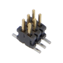 Conector: şiruri pini; tată; PIN: 6; 1,27mm; aurit; SMT; soclu; rolă