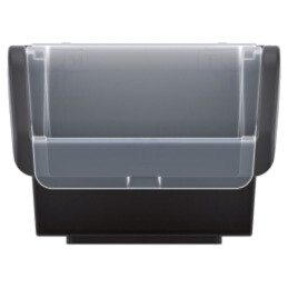 Container: Cuvă; neagră; cu blocare cu clichet; 155x100x70mm