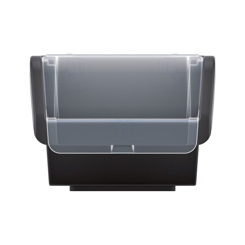 Container: Cuvă; neagră; cu blocare cu clichet; 155x100x70mm Container: Cuvă; neagră; cu blocare cu clichet; 155x100x70mm