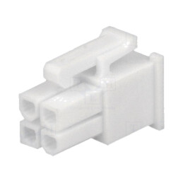 Conector: cablu-cablu/PCB; mufă; mamă; Mini-Fit Jr; 4,2mm; PIN: 4
