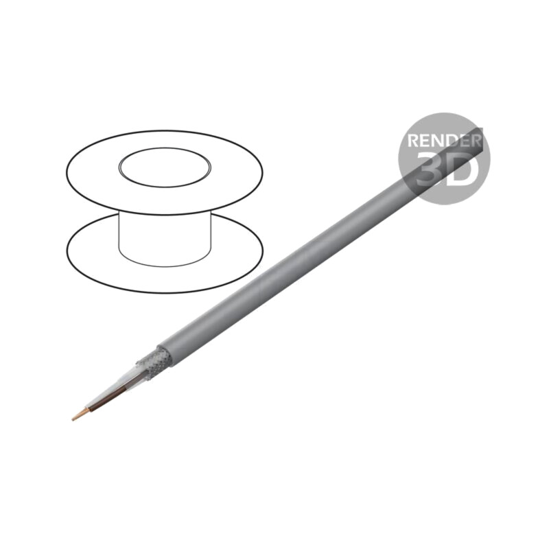 Cablu; ELITRONIC® LIYCY; 2x0,14mm2; tresă de cupru cositorit Cablu; ELITRONIC® LIYCY; 2x0,14mm2; tresă de cupru cositorit