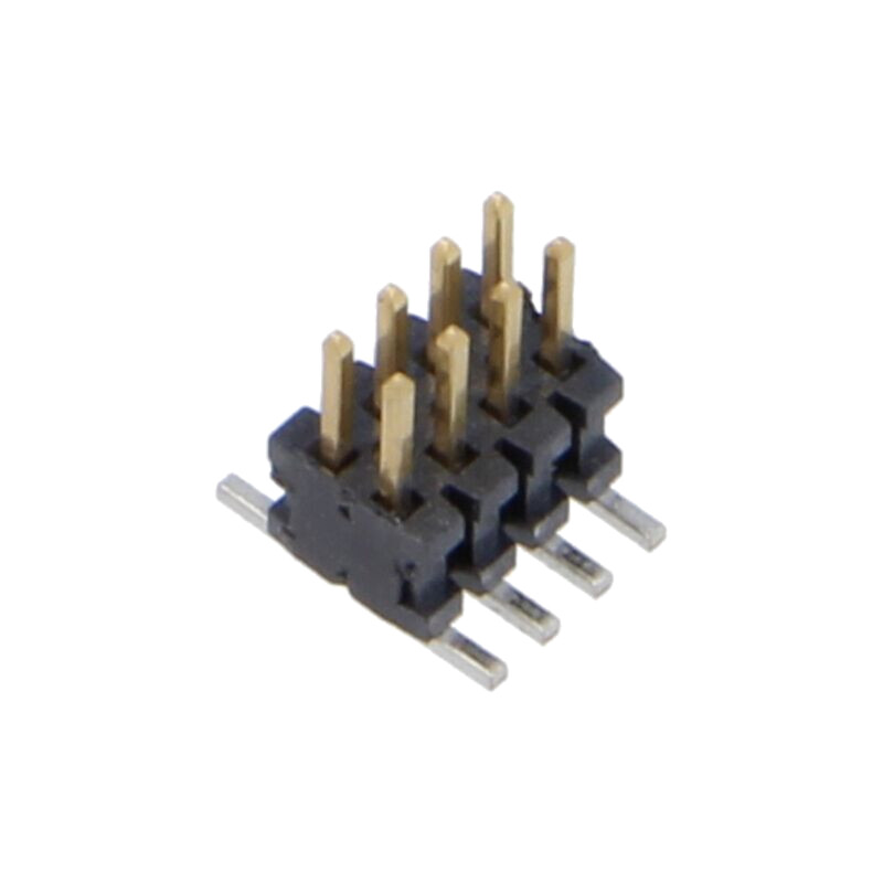 Conector: şiruri pini; tată; PIN: 8; 1,27mm; gold flash; SMT; soclu Conector: şiruri pini; tată; PIN: 8; 1,27mm; gold flash; SMT; soclu