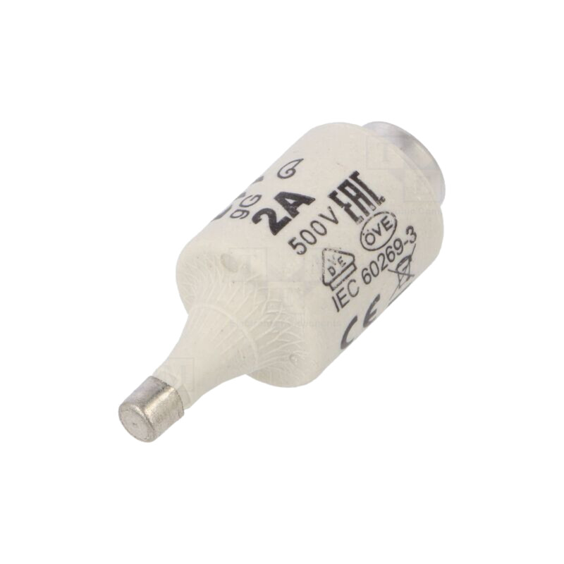 Siguranţă: siguranţă; gG; 2A; 500VAC; 500VDC; ceramică; DII; D Siguranţă: siguranţă; gG; 2A; 500VAC; 500VDC; ceramică; DII; D