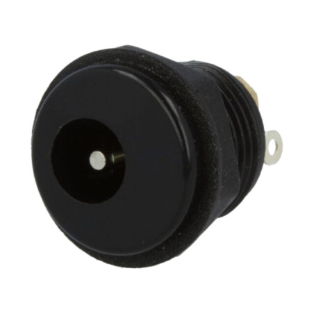 Conector: alimentare DC; soclu; tată; 5,5/2,1mm; lipire; 500mA