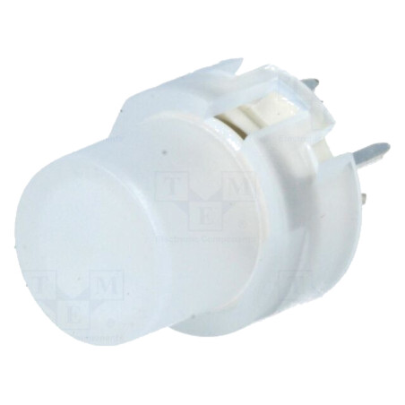 Comutator: tastatură; Poz: 2; SPST-NO; 0,01A/35VDC; incolor; LED