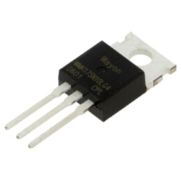 Tranzistor: N-MOSFET; unipolar; TO220-3