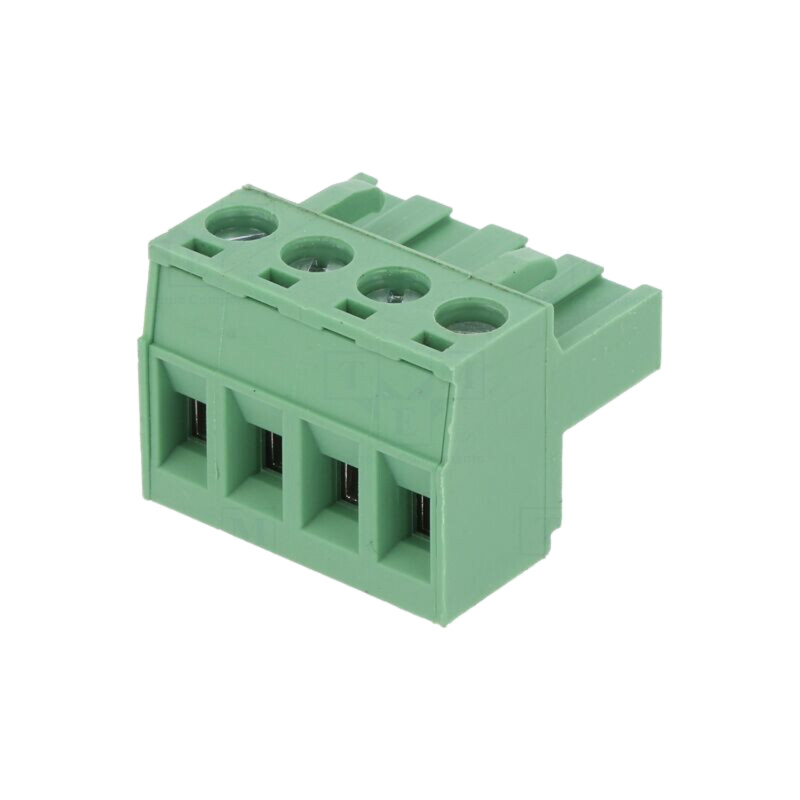 Regletă de conexiuni deconectabilă; 5mm; piste: 4; drept; mufă Regletă de conexiuni deconectabilă; 5mm; piste: 4; drept; mufă