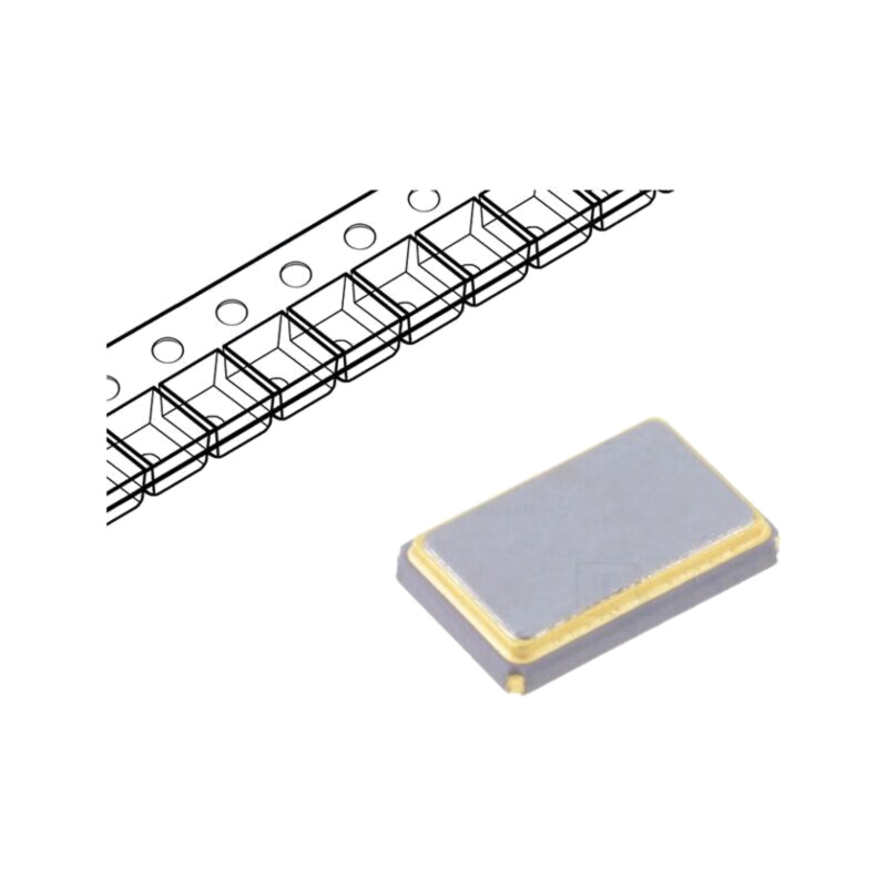 Rezonator: de cuarţ; 18,432MHz; ±20ppm; 18pF; SMD; 5x3,2x1mm Rezonator: de cuarţ; 18,432MHz; ±20ppm; 18pF; SMD; 5x3,2x1mm