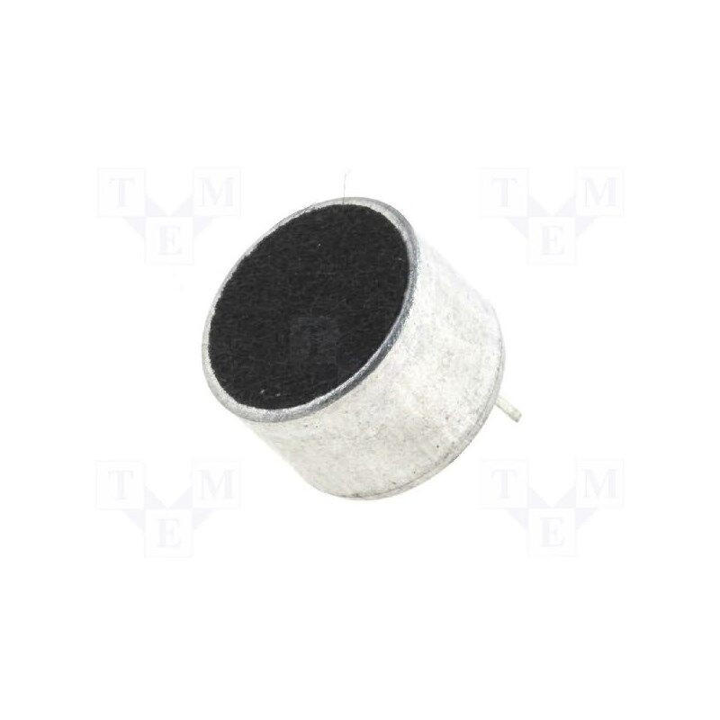 Microfon; condensator; 20÷16000Hz; 2,2kΩ; Ø9,7x6,7mm; 500uA