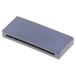 Miez: ferită; pentru cablu plat; 27Ω; A: 23,8mm; B: 3,2mm; C: 15mm