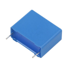 Condensator: cu poliester; 3,3uF; 40VAC; 63VDC; 22,5mm; ±20%; THT