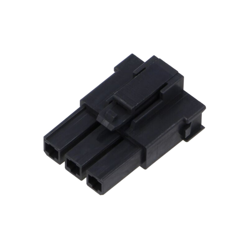 Conector: cablu-cablu; Mega-Fit; PIN: 3; drept; -40÷105°C; UL94V-0 Conector: cablu-cablu; Mega-Fit; PIN: 3; drept; -40÷105°C; UL94V-0