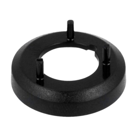 Capac piuliţă; ABS; neagră; fixare prin apăsare; Ø: 19,3mm