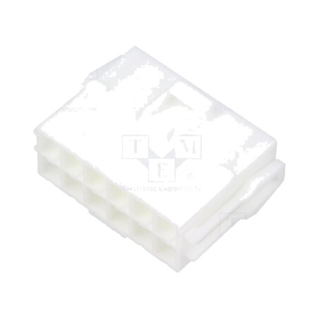 Conector: cablu-cablu; mufă; tată; PIN: 12; fără contacte; pe cablu
