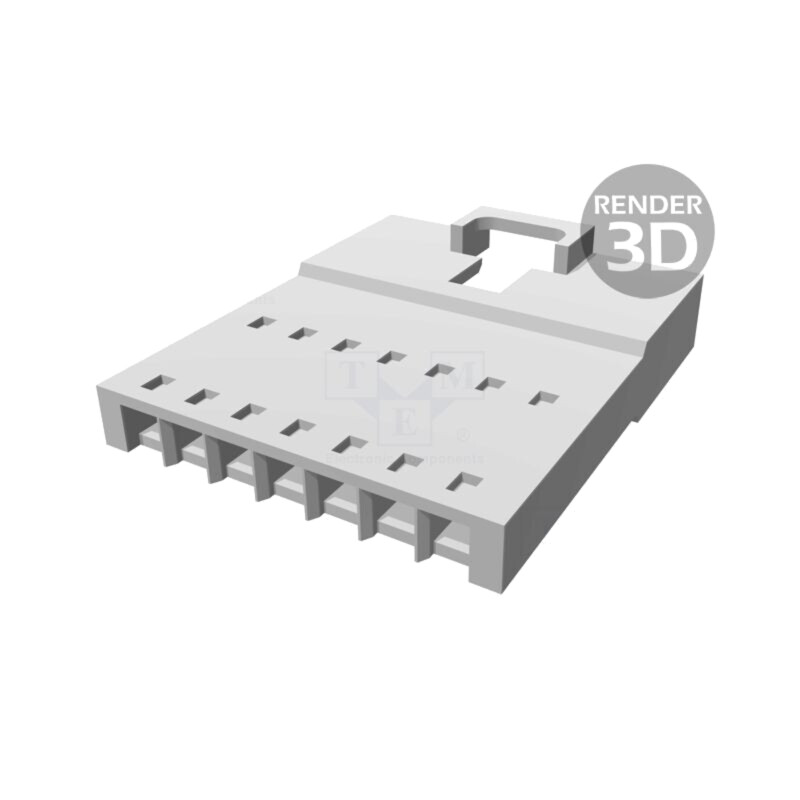 Conector: cablu-cablu; mufă; tată; SL; 2,54mm; PIN: 7; fără contacte