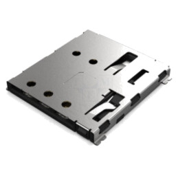 Conector: pentru carduri; Nano SIM; SMT; gold flash; PIN: 6; 1,37mm