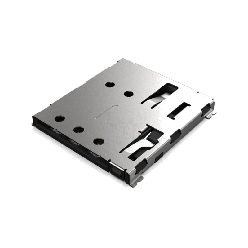 Conector: pentru carduri; Nano SIM; SMT; gold flash; PIN: 6; 1,37mm Conector: pentru carduri; Nano SIM; SMT; gold flash; PIN: 6; 1,37mm