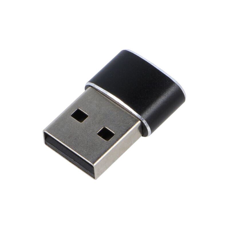 Adaptor; USB 2.0; USB A mufă,USB C soclu; neagră; Cablexpert Adaptor; USB 2.0; USB A mufă,USB C soclu; neagră; Cablexpert