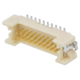 Conector: cablu-placă; soclu; tată; DF13; 1,25mm; PIN: 20; SMT
