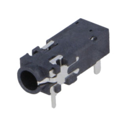 Conector: Jack 3,5mm; soclu; mamă; stereo special; piste: 4; THT
